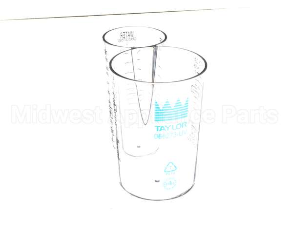 066273-UV Taylor Freezers Cup-Calibration C029 Ice/Mix