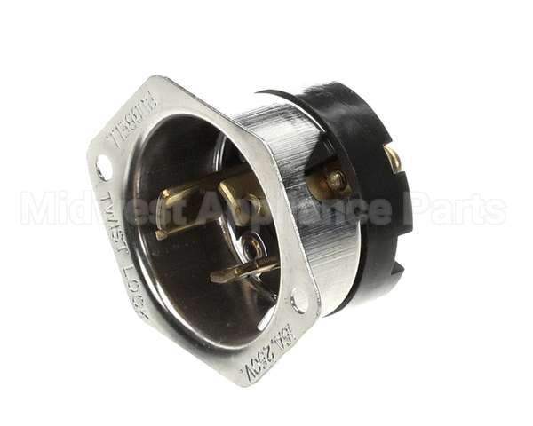 0713012 Cres Cor Inlet Flange 15A250V Twistlock