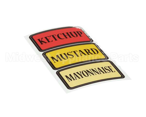 07131 Server Decal Set Condiment