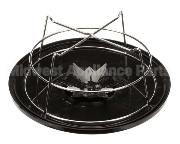07177.0053 Bunn Funnel Cover Assy W/Basket-Blk