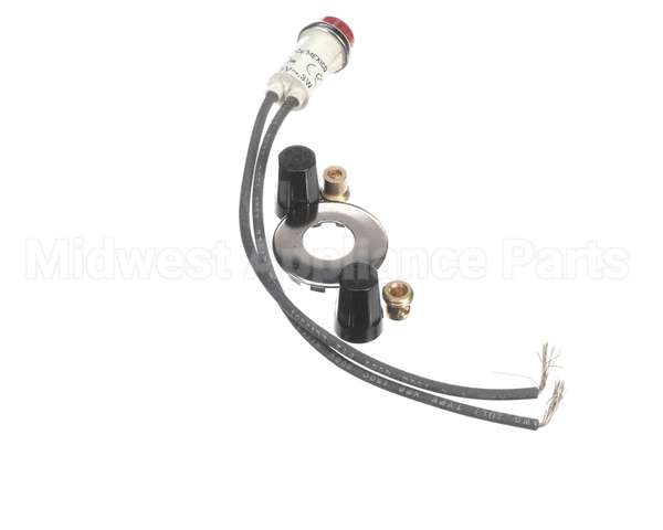 0766006 Cres Cor Pilot Light Assy, 120V, Red