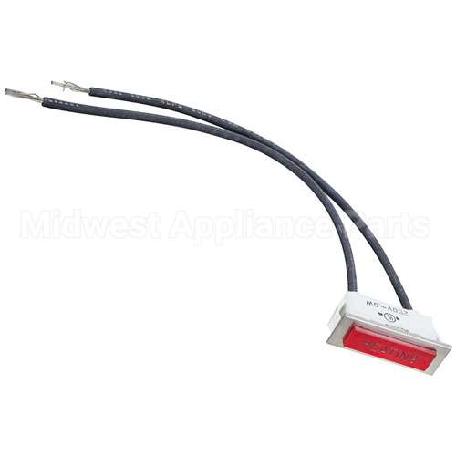 0766 046 Compatible 0766046 Crescor Signal Light 3/8" X 1-5/16" Red