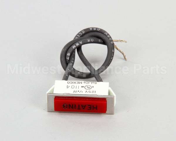 0766047 Cres Cor Pilot Light 125V,Red,"Heating"