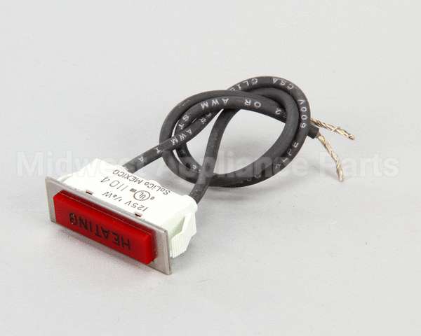 0766047 Cres Cor Pilot Light 125V,Red,"Heating"