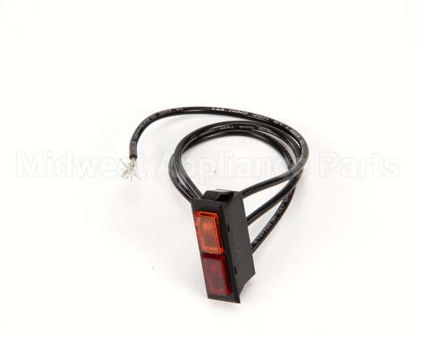 0766093 Cres Cor Pilot Light, 125V, Red-Amber