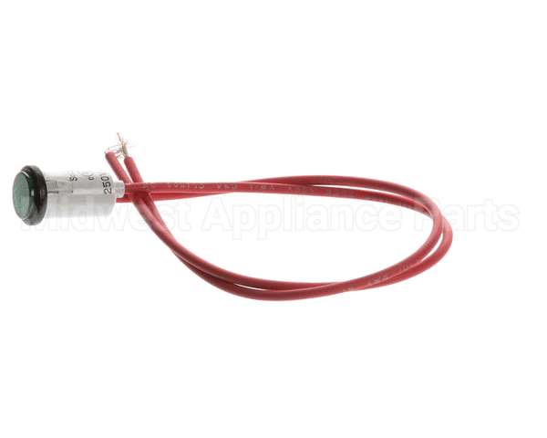 0766097 Cres Cor Pilot Light, 240V, Green 10"