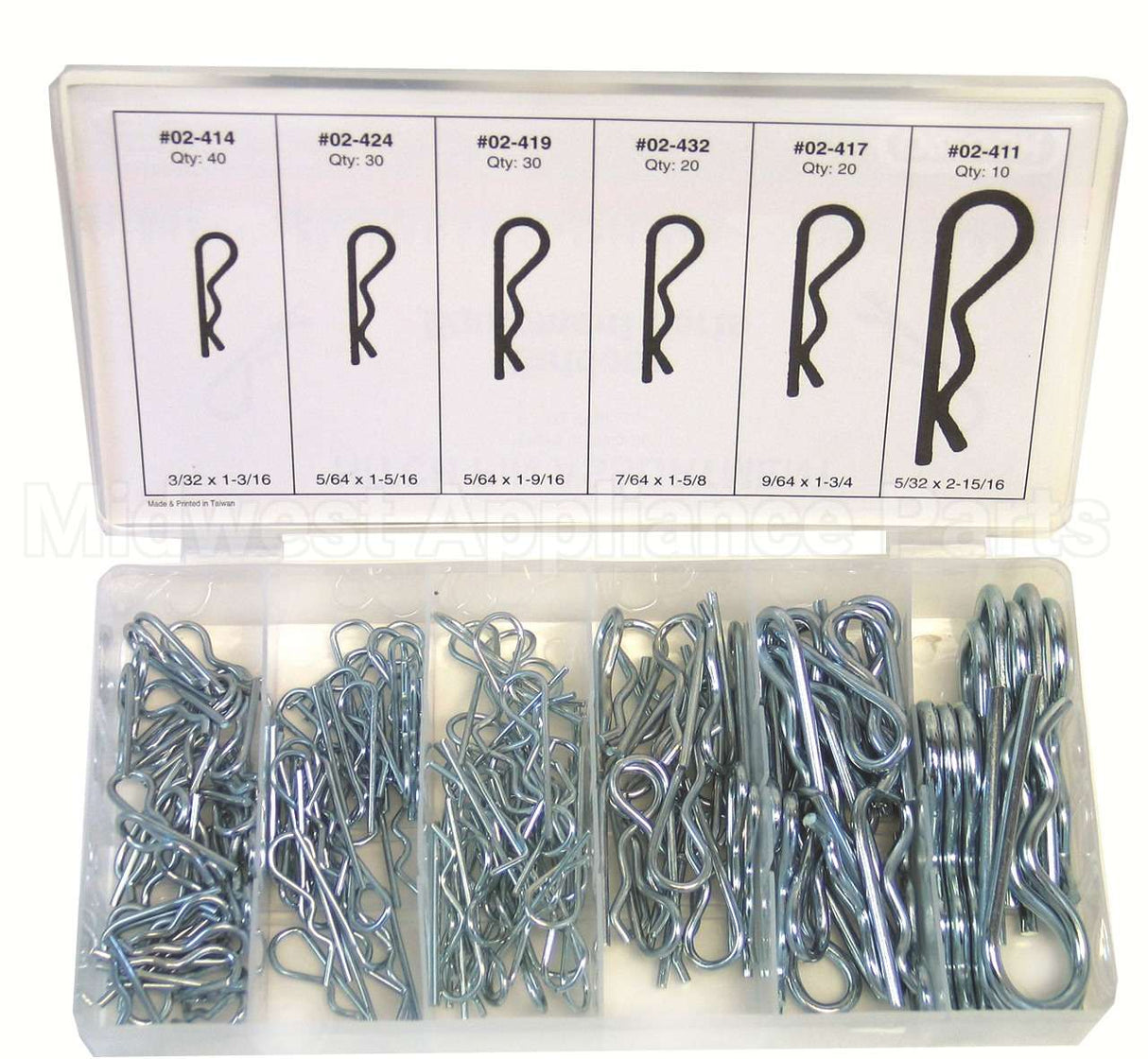 08-150 Oregon Assortmenthair Pin