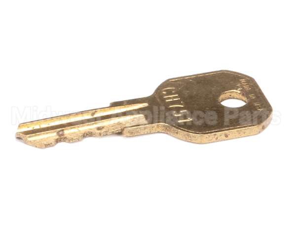 08000225 Glastender Key, #Ch751, For Slide Top Lock (0700022