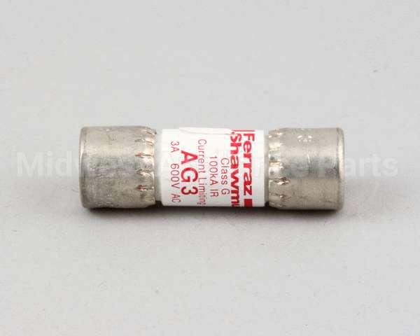 0807058 Cres Cor Fuse 3A 13/32 X 1-5/16 (For Repl. Only)