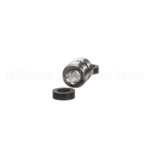 098A T&S Brass 3/4-14Un Male X Male Fitting W/ Hose Was