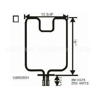 09950891 Frigidaire Element