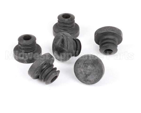0D1609 Electrolux Professional Rubber Foot, 6 Pieces