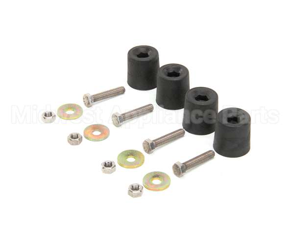 0D3417 Electrolux Professional Foot Assembly Trs Set X4