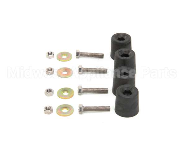 0D3417 Electrolux Professional Foot Assembly Trs Set X4