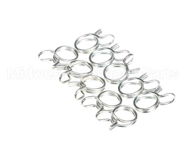 0L0815 Electrolux Professional Hose Clamp; Set 10Pcs; Dia.7,8-8,3Mm