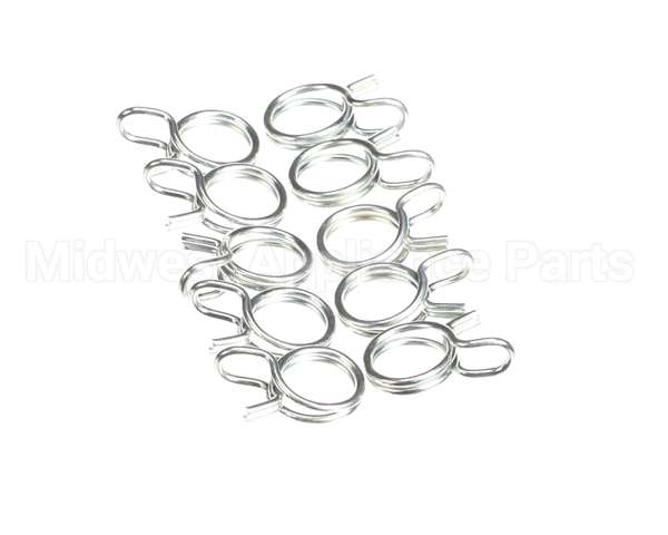 0L0815 Electrolux Professional Hose Clamp; Set 10Pcs; Dia.7,8-8,3Mm