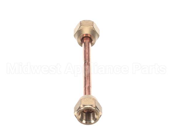 1.5370 Synesso Tube, 1/4' Copper With Fittings, 80 Mm -