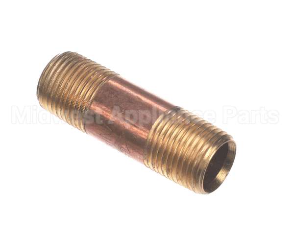10-2868 Market Forge Nipple, Brass 1/2 Mnpt X 2.5