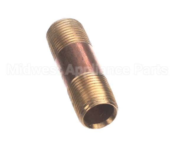 10-2868 Market Forge Nipple, Brass 1/2 Mnpt X 2.5
