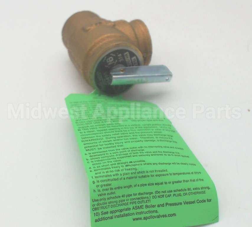 10-408-05 Conbraco Industries 3/4"Fxf 30# 535,000Btu Relfvlv