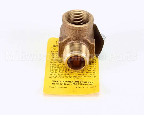 10-5320 Market Forge Safety Valve 3/4 Ips 15#
