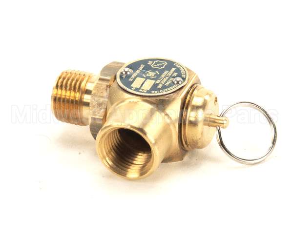 10-7942 Market Forge Valve Safety, Side Outlet