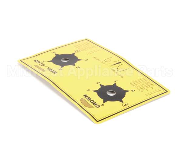 1001118 Antunes Label, Dial Compression