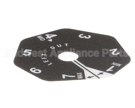 1001502 Antunes Left Hinge Cam Label