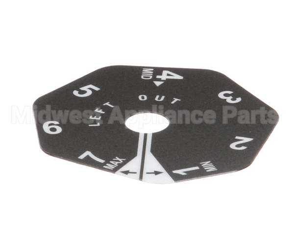 1001502 Antunes Left Hinge Cam Label