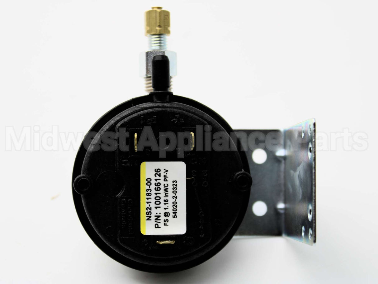 100208387 Lochinvar & A.o. Smith 1.15"Wc Spst Pressure Switch