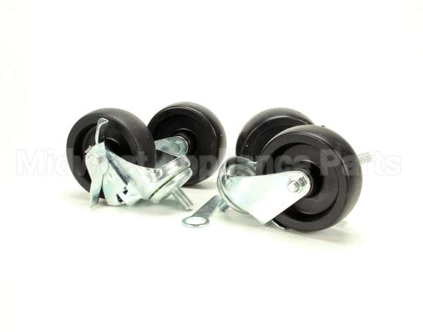 100436 Norlake Set Of 4 Casters