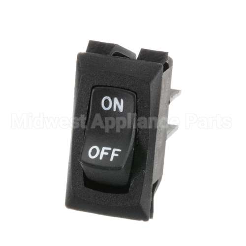 100500 Newco Switch, Rocker On/Off Black