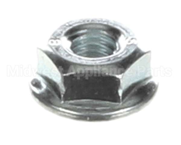 100913 Turbochef Nut, #10-32, Hex, Zinc, Serrated Flange