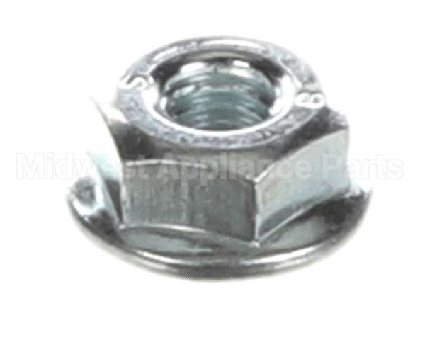 100913 Turbochef Nut, #10-32, Hex, Zinc, Serrated Flange