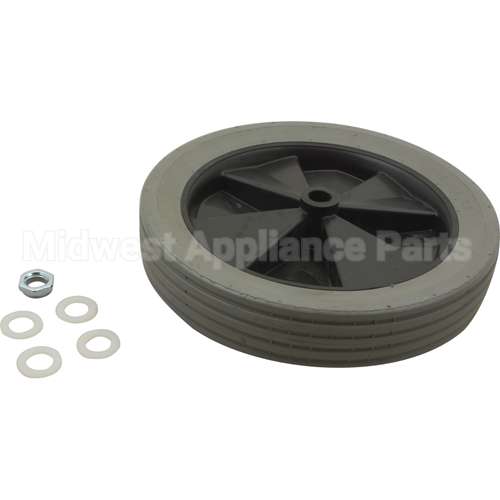 1011L10000 Compatible Rubbermaid 12"Wheel, Non-Marking