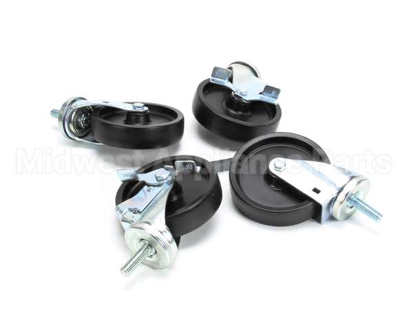 10314-03 Silver King Kit Caster Stem 5In Wh/6 Th