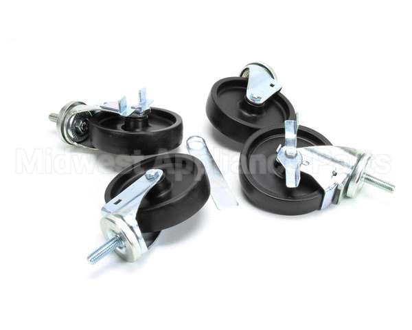 10314-03 Silver King Kit Caster Stem 5In Wh/6 Th