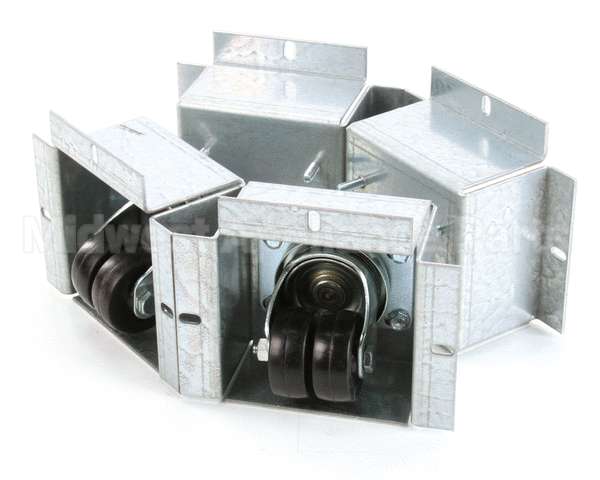 10314-04 Silver King Kit Caster 2 In Skfb/Rb/F2