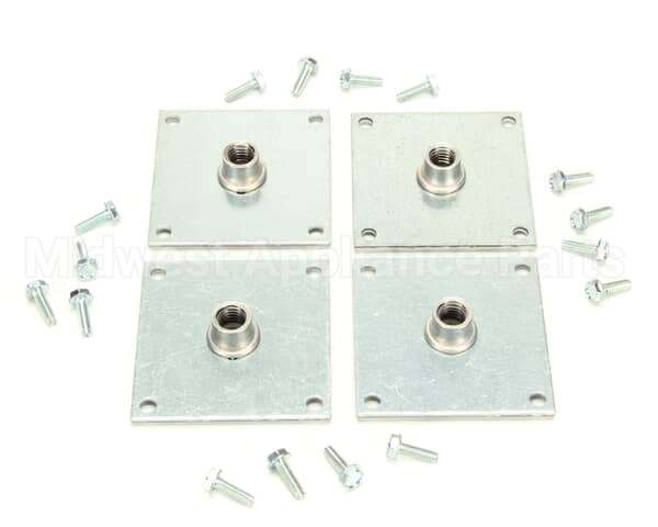 10314-09 Silver King Kit Pad Leg/Caster Undercntr R