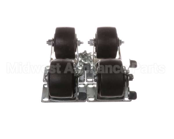 10314-102 Silver King Kit Caster Plate 3 In Wh/4 In