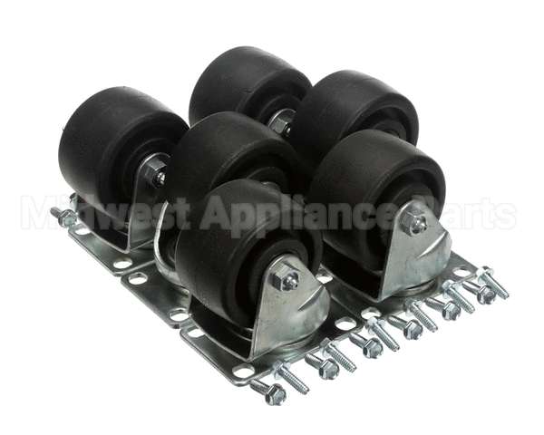 10314-105 Silver King 4'' Caster Plate Kit W/O Brake