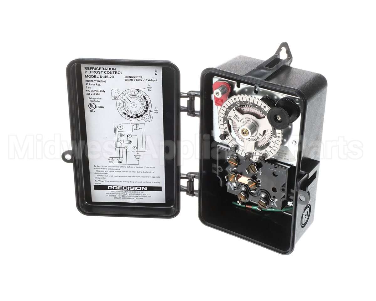 10574B Hussmann Timer Defrost 6145-20B 230V W/Brkt