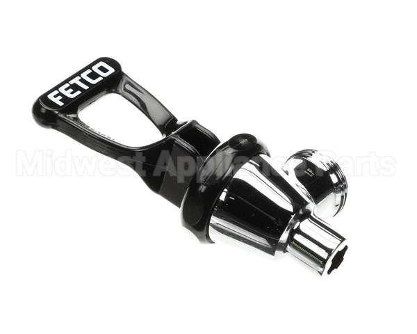 1071.00018.00 Fetco Faucet, Es, Complete, Blk Hand