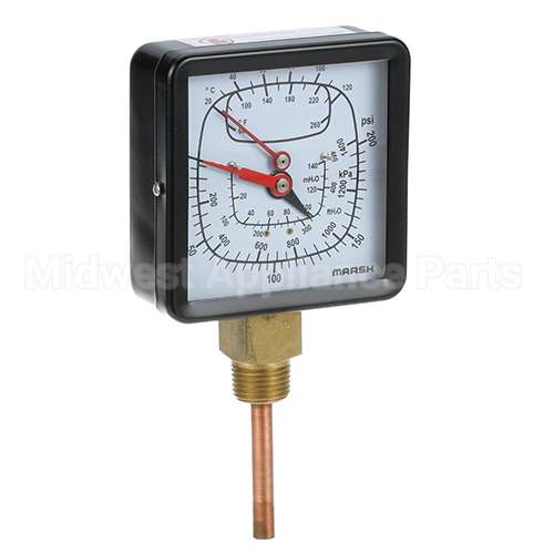 107828 Compatible Champion Gauge, Pressure/Temp