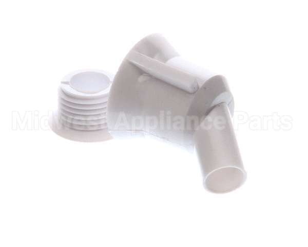 11-01895 Master-Bilt Drain Flange With Adapter, Whi
