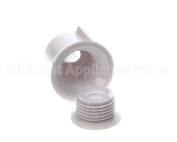 11-01895 Master-Bilt Drain Flange With Adapter, Whi