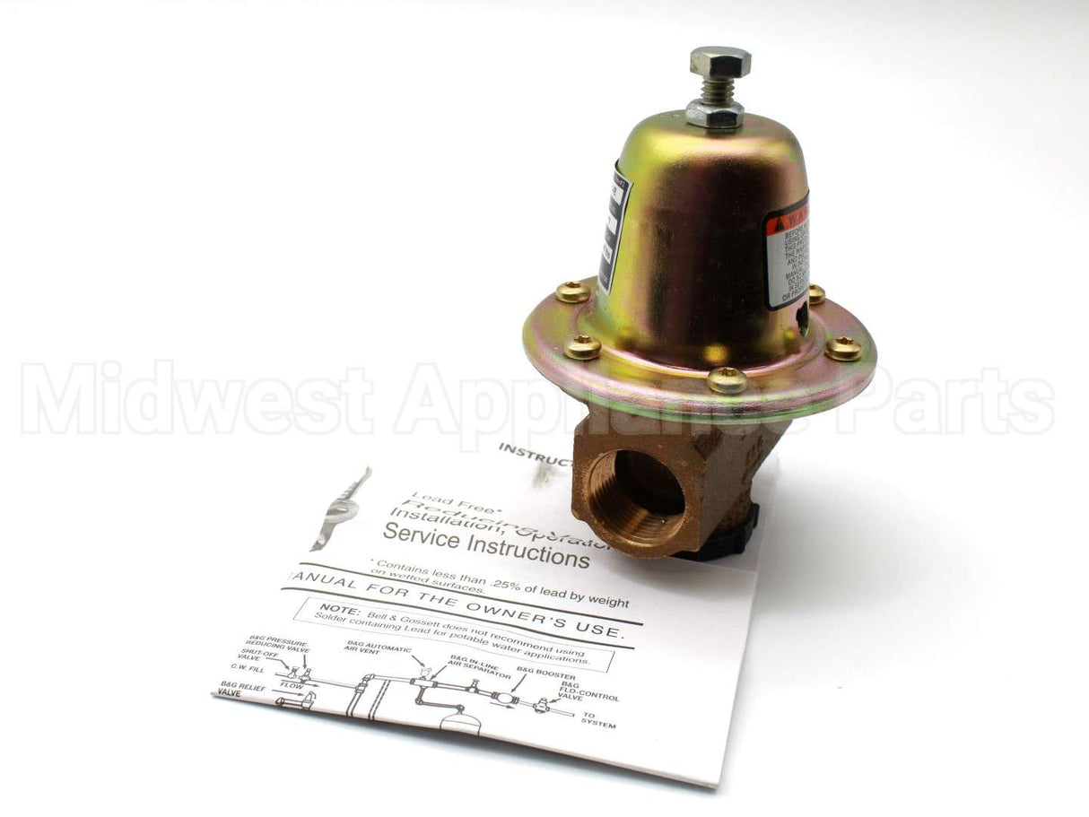 110195LF Xylem-Bell & Gossett #7,Reducing Vlv,3/4"Brass,45#