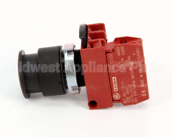 11051850 Doughpro Proluxe Stop Switch Assembly Mushroom Dp13