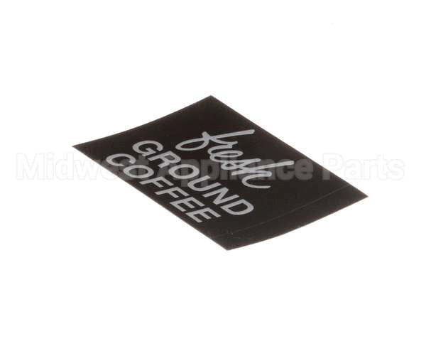 11062.0000 Bunn Decal, Fresh Ground Coffee