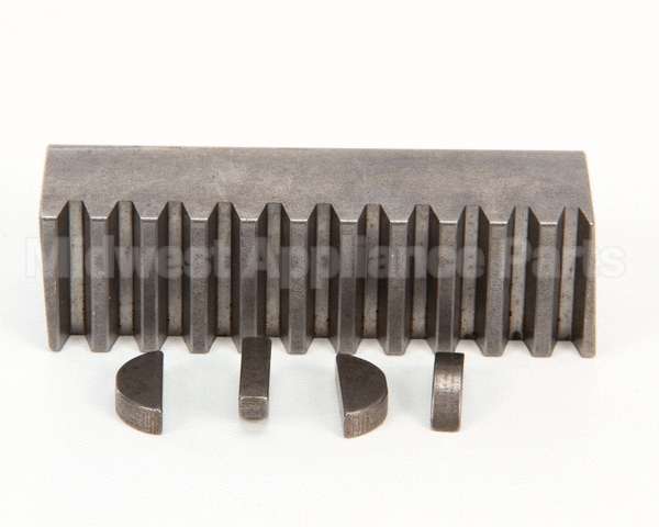 1109380A Doughpro Proluxe Rack Gear With 4 Keyways Dp110